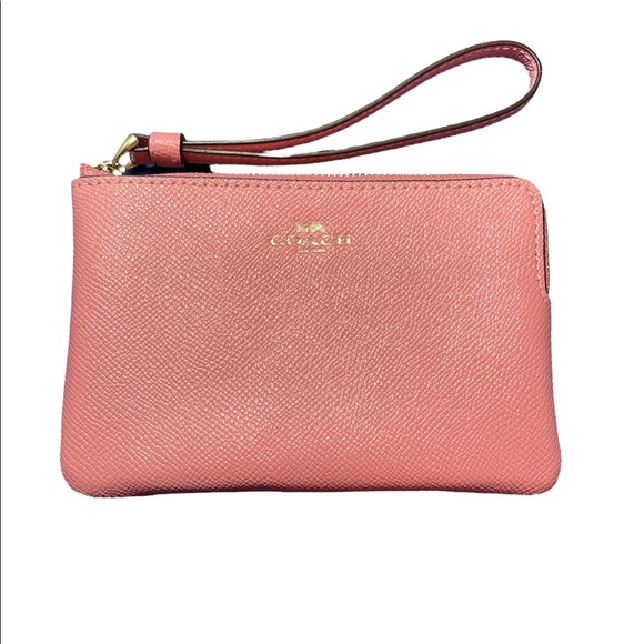 Coach Handbags - Coach pink wristlet